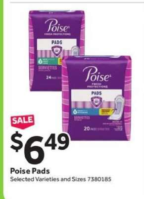 Poise Pads