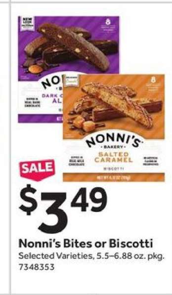 Nonni's Bites or Biscotti