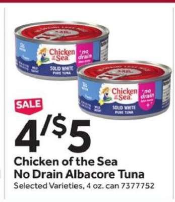 Chicken of the Sea No Drain Albacore Tuna