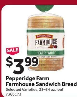 Pepperidge Farm Farmhouse Sandwich Bread