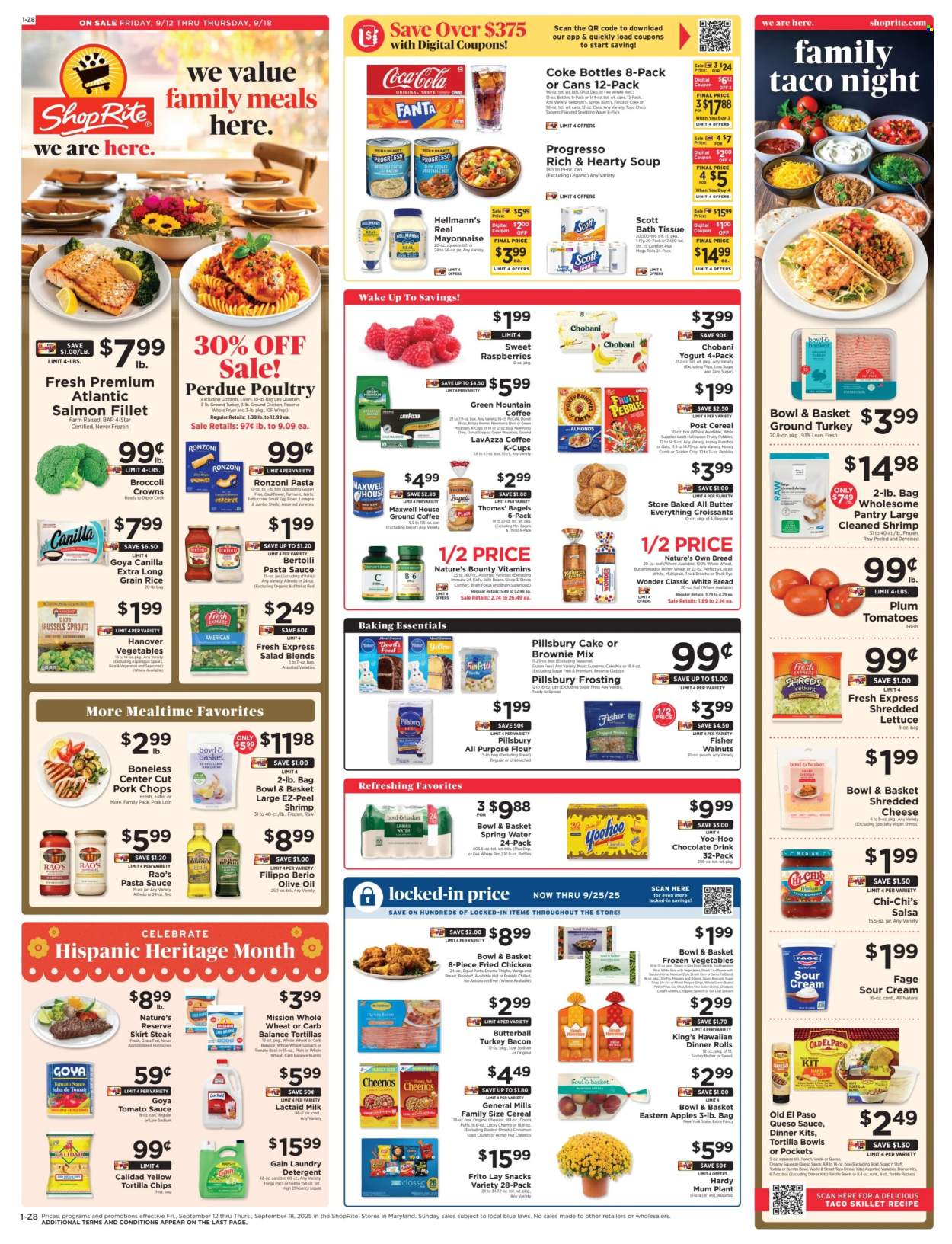 ShopRite ad - 09/12/2025 - 09/18/2025. Page 1