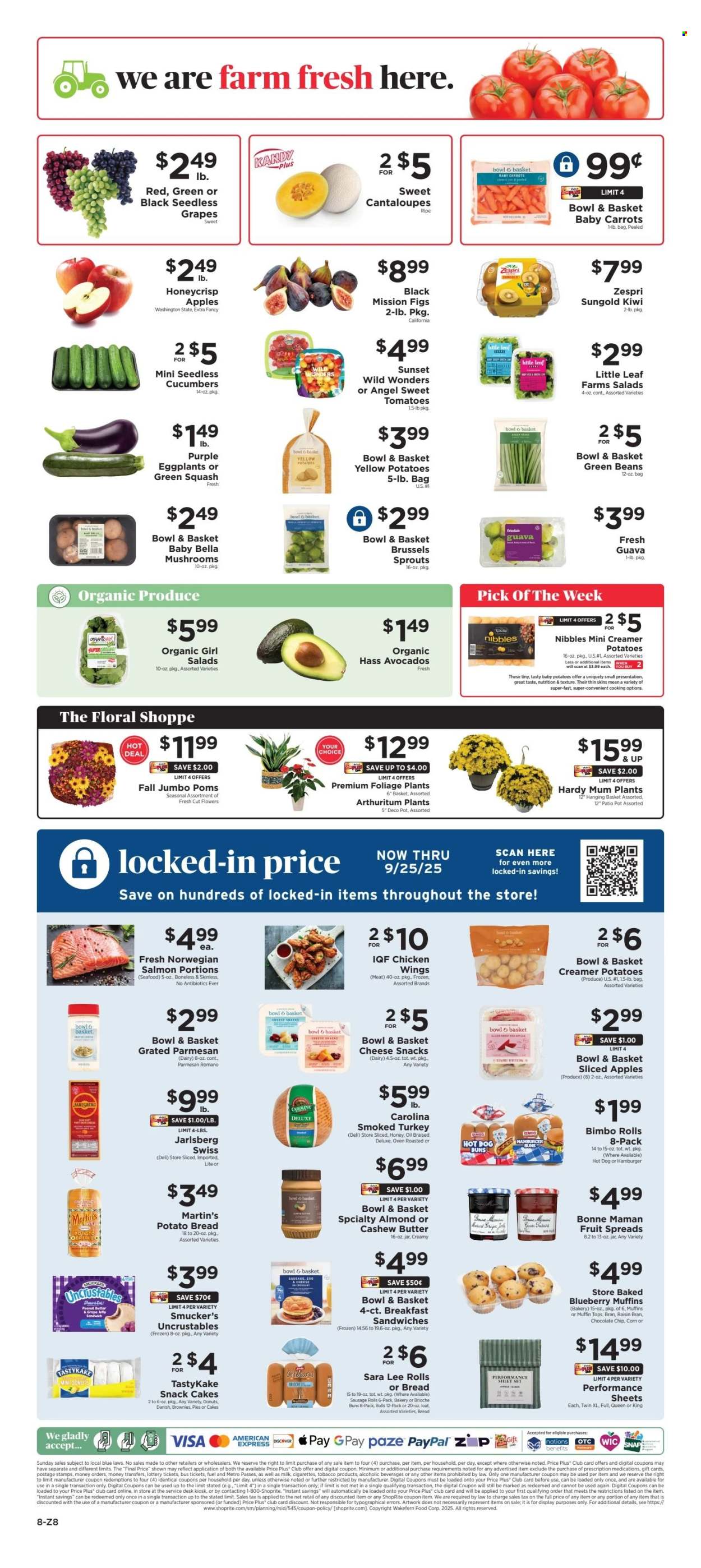 ShopRite ad - 09/12/2025 - 09/18/2025. Page 8