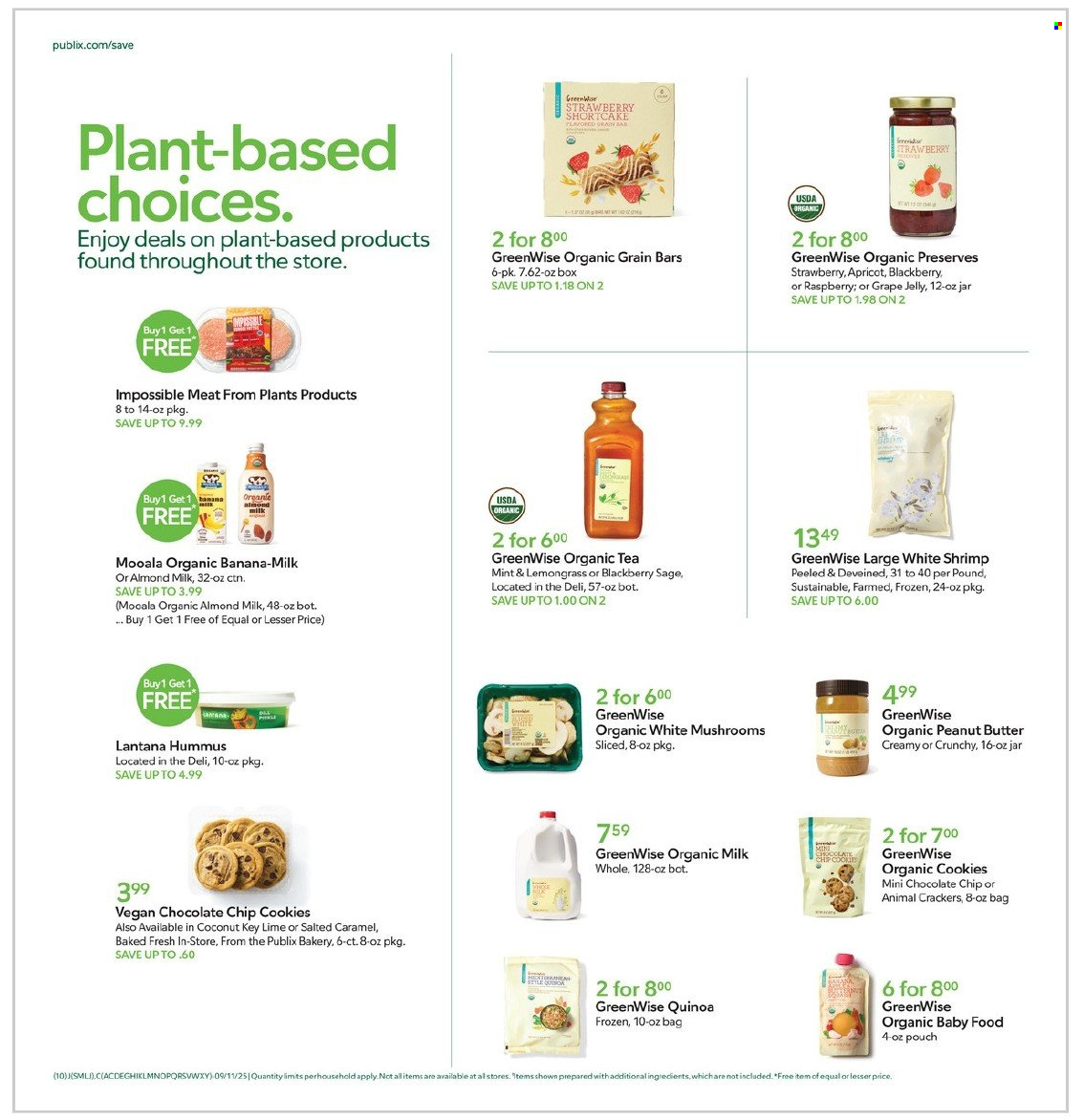Publix ad - 09/10/2025 - 09/16/2025. Page 10