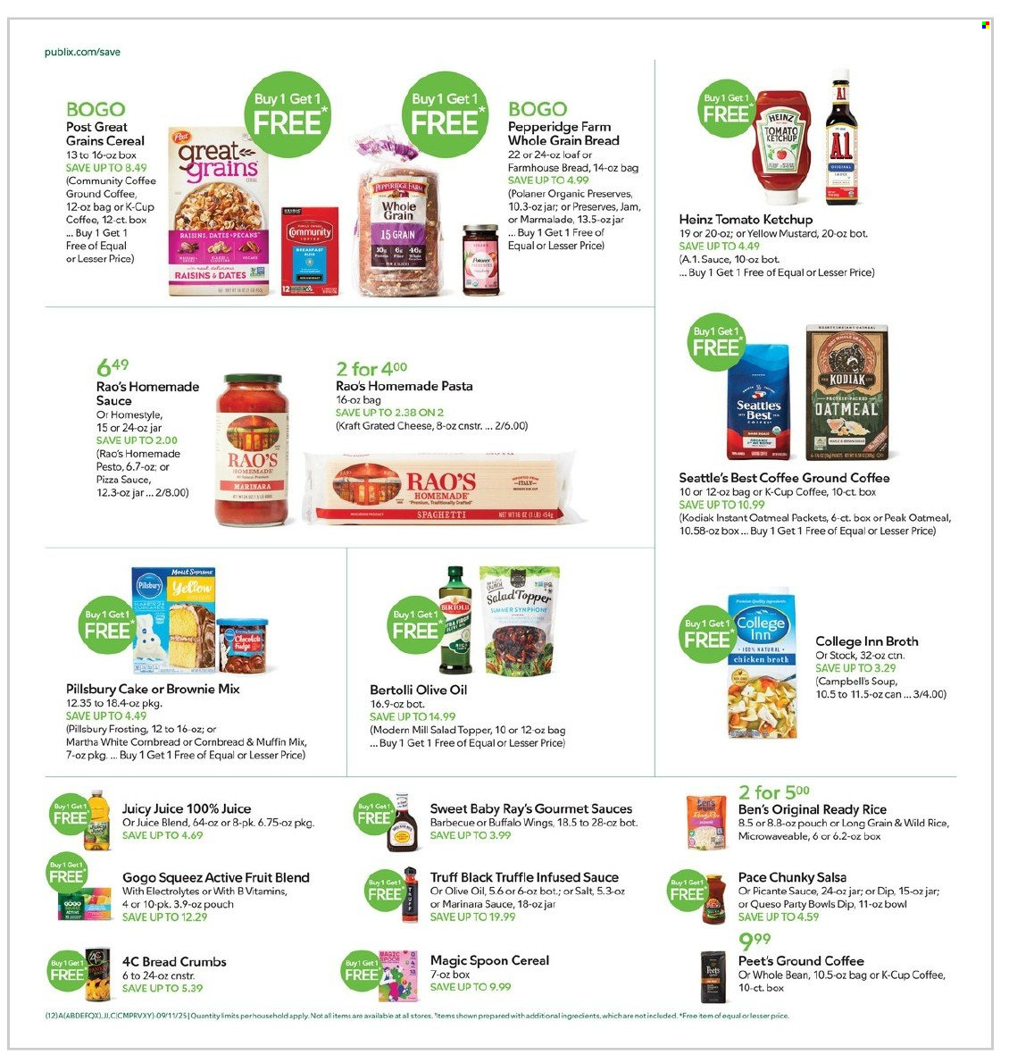 Publix ad - 09/10/2025 - 09/16/2025. Page 12