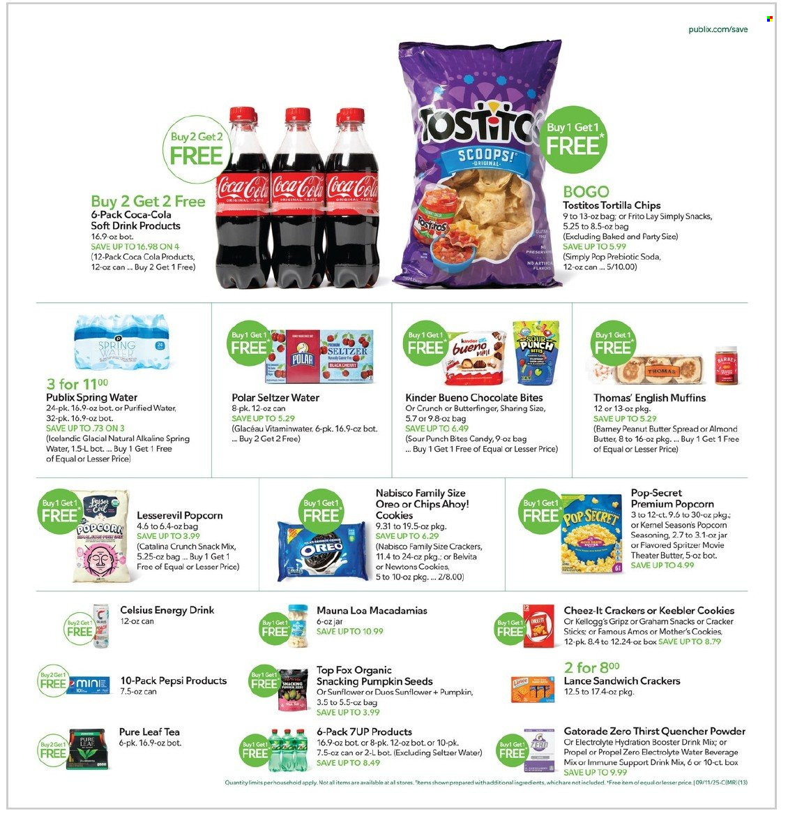 Publix ad - 09/10/2025 - 09/16/2025. Page 13