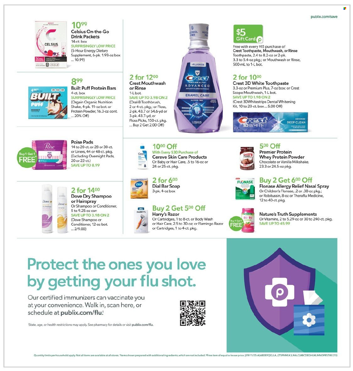 Publix ad - 09/10/2025 - 09/16/2025. Page 15