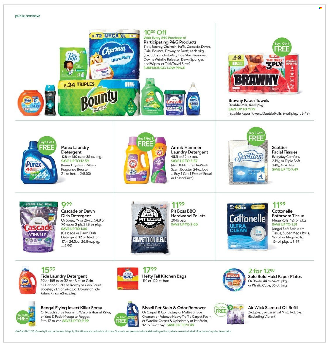 Publix ad - 09/10/2025 - 09/16/2025. Page 16