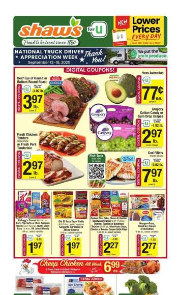 Shaw’s Flyer - 09/12/2025 - 09/18/2025.