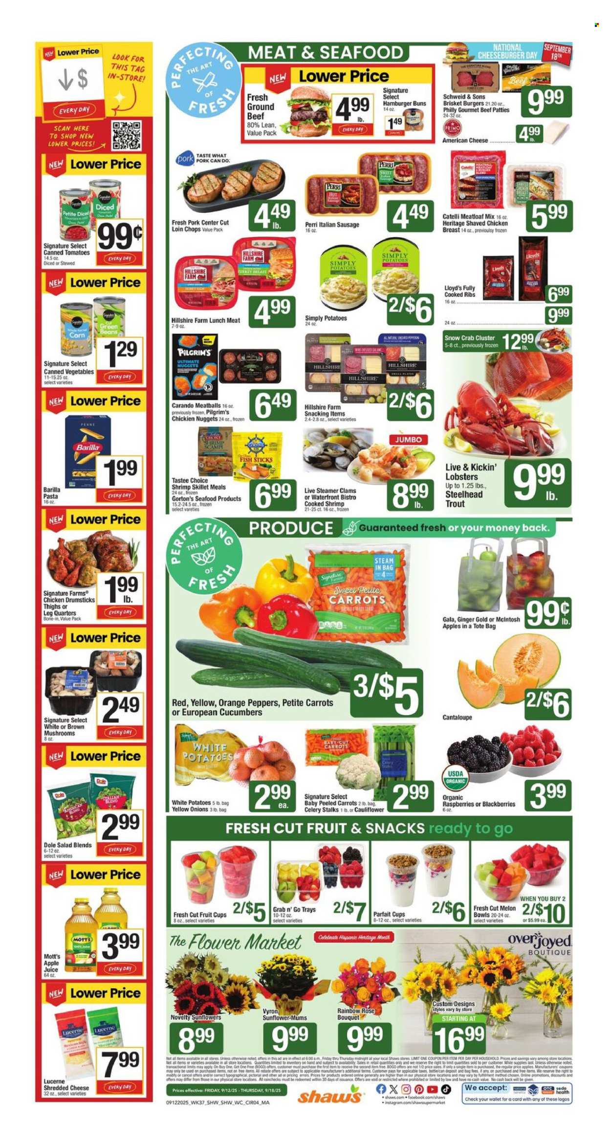 Shaw’s ad - 09/12/2025 - 09/18/2025. Page 4