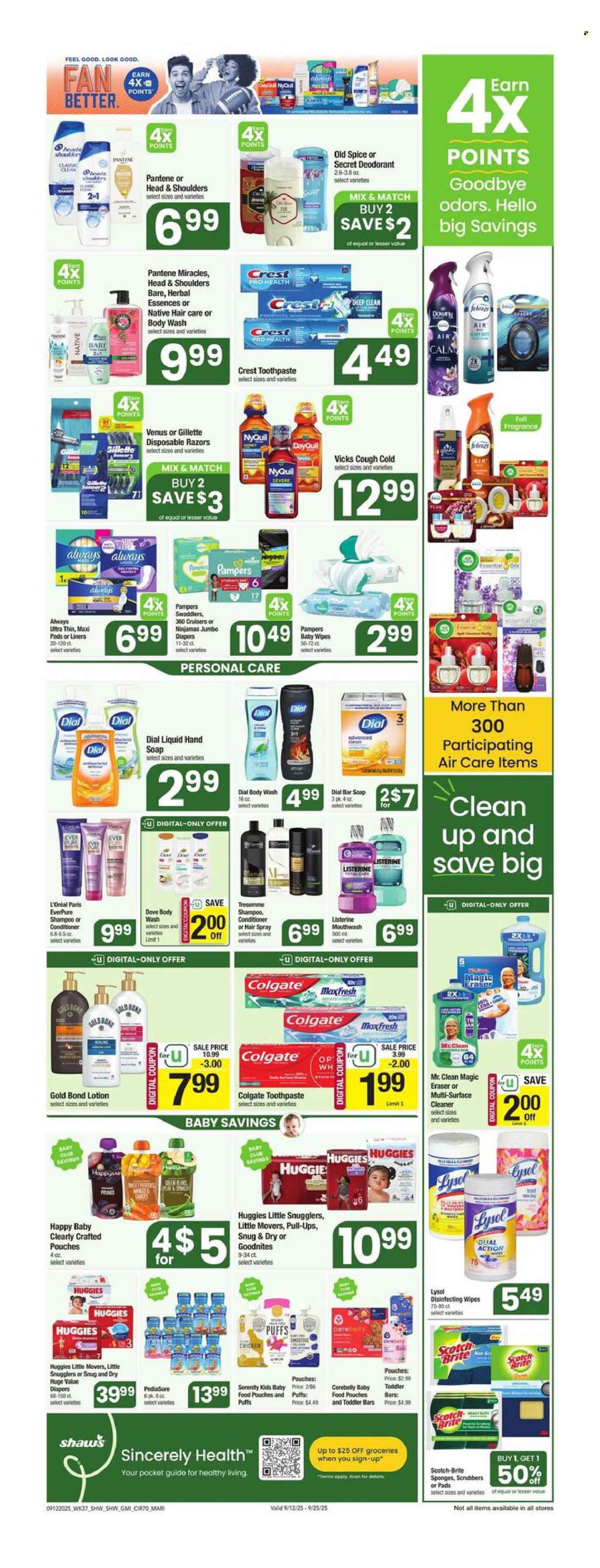 Shaw’s ad - 09/12/2025 - 09/18/2025. Page 5