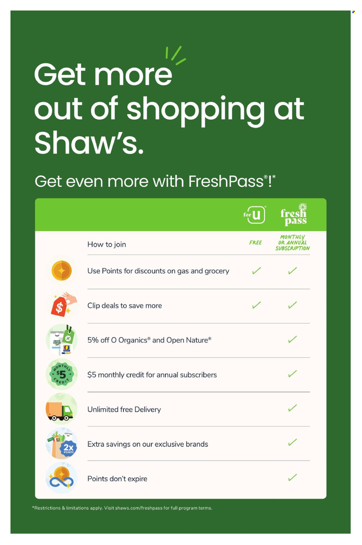 Shaw’s ad - 09/12/2025 - 09/18/2025. Page 7