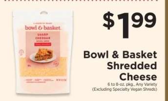Bowl & Basket Shredded Cheese