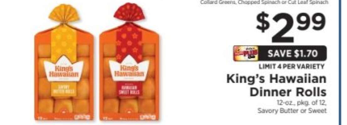King's Hawaiian Dinner Rolls