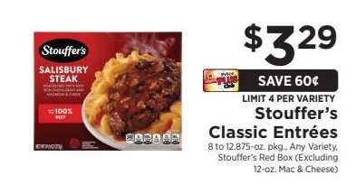 Stouffer's Classic Entrées