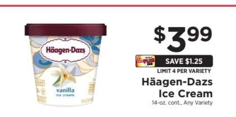 Häagen Dazs Ice Cream