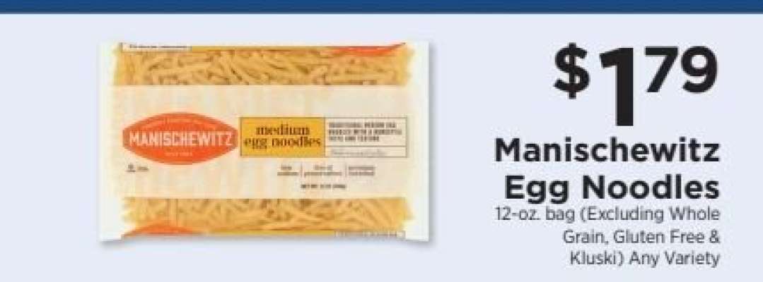 Manischewitz Egg Noodles
