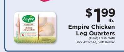 Empire Chicken Leg Quarters