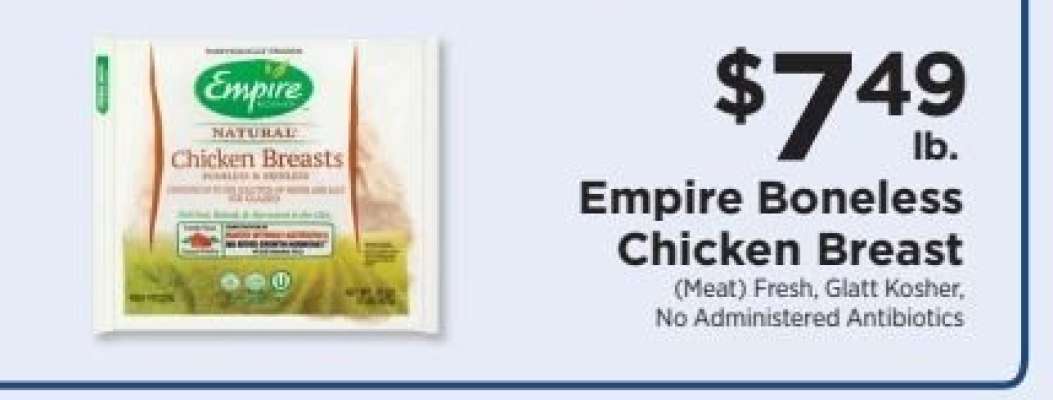 Empire Boneless Chicken Breast