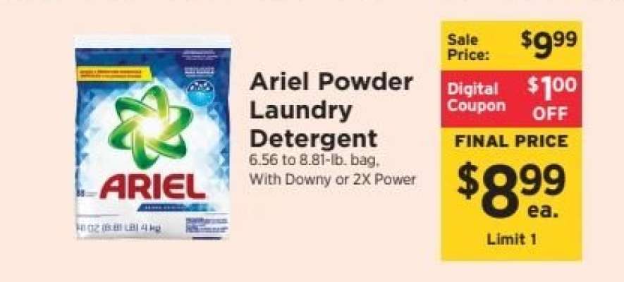 Ariel Powder Laundry Detergent