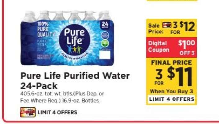 Pure Life Purified Water 24-Pack