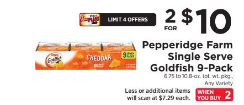 Pepperidge Farm Single Serve Goldfish 9-Pack