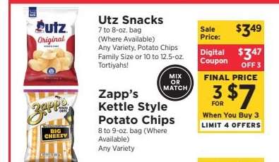 Zapp's Kettle Style Potato Chips