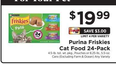 Purina Friskies Cat Food 24-Pack