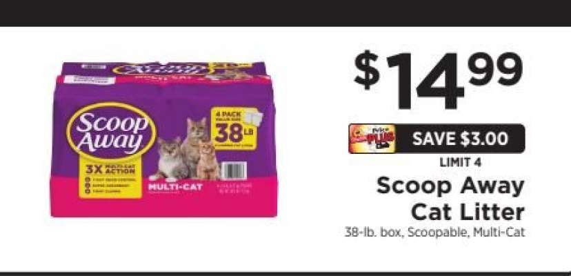 Scoop Away Cat Litter
