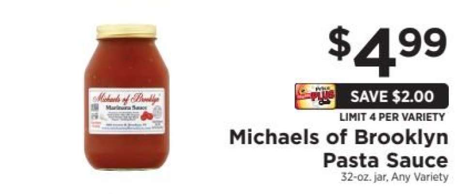 Michaels of Brooklyn Pasta Sauce