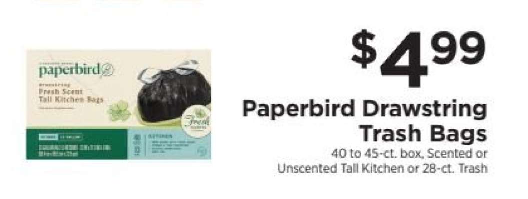 Paperbird Drawstring Trash Bags