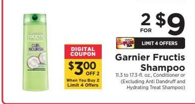 Garnier Fructis Shampoo