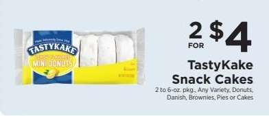TastyKake Snack Cakes