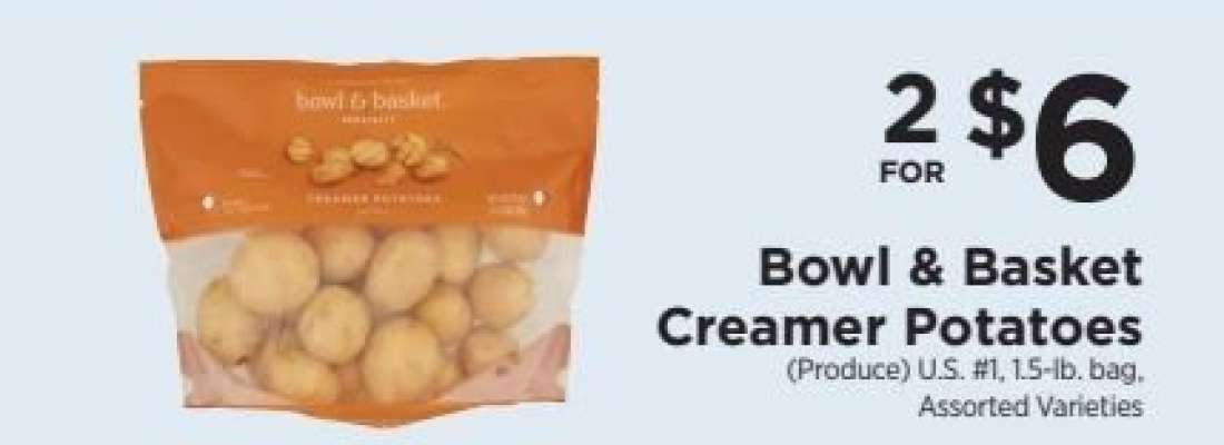 Bowl & Basket Creamer Potatoes