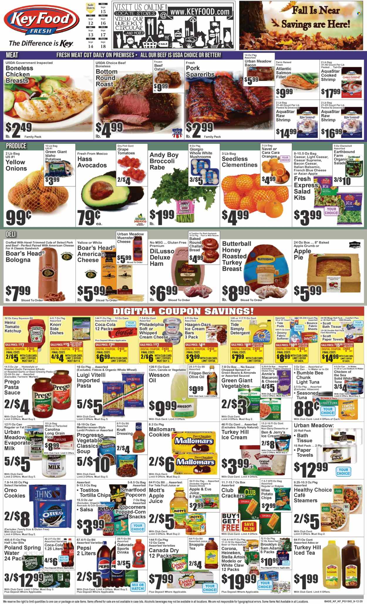 Key Food ad - 09/12/2025 - 09/18/2025. Page 1