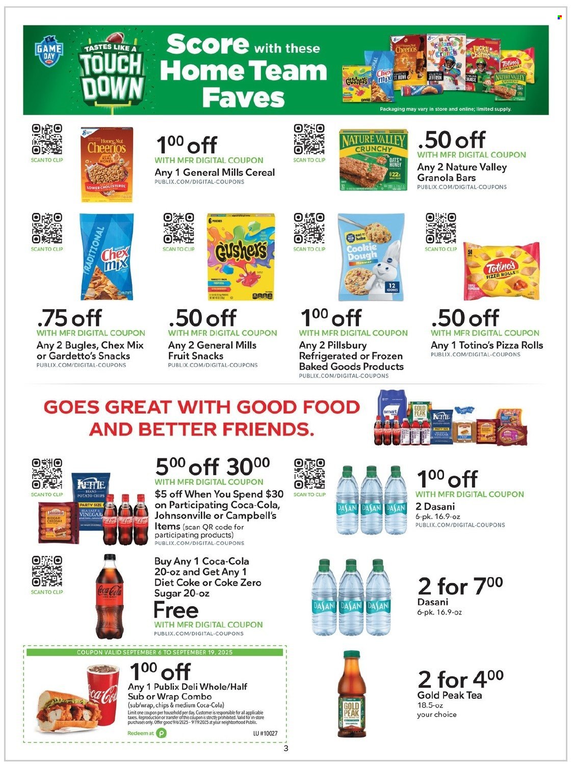 Publix ad - 09/06/2025 - 09/19/2025. Page 3