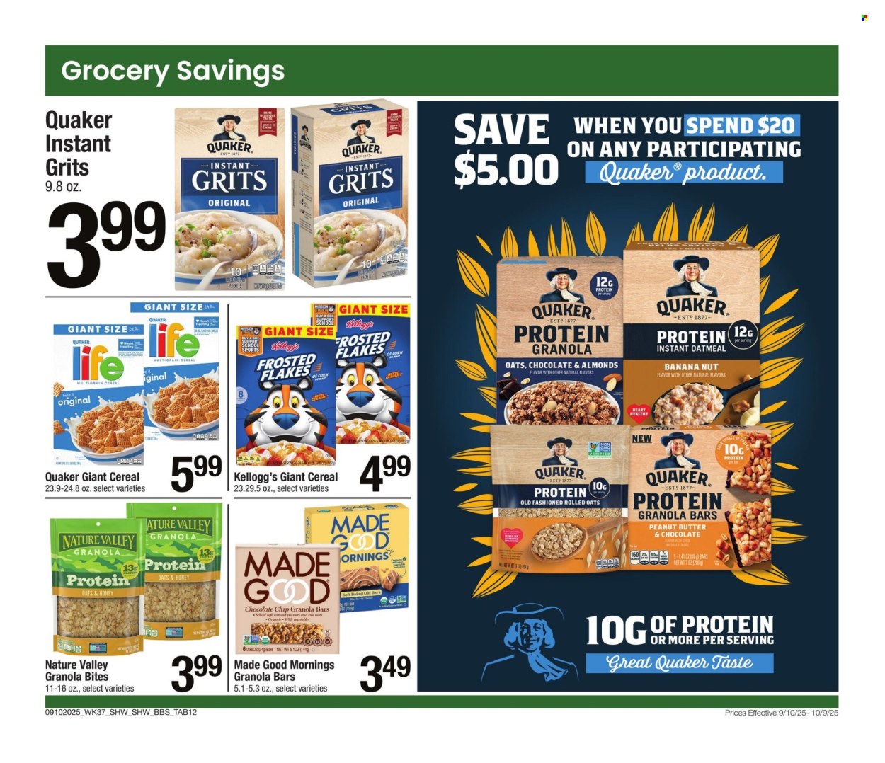 Shaw’s ad - 09/10/2025 - 10/09/2025. Page 12