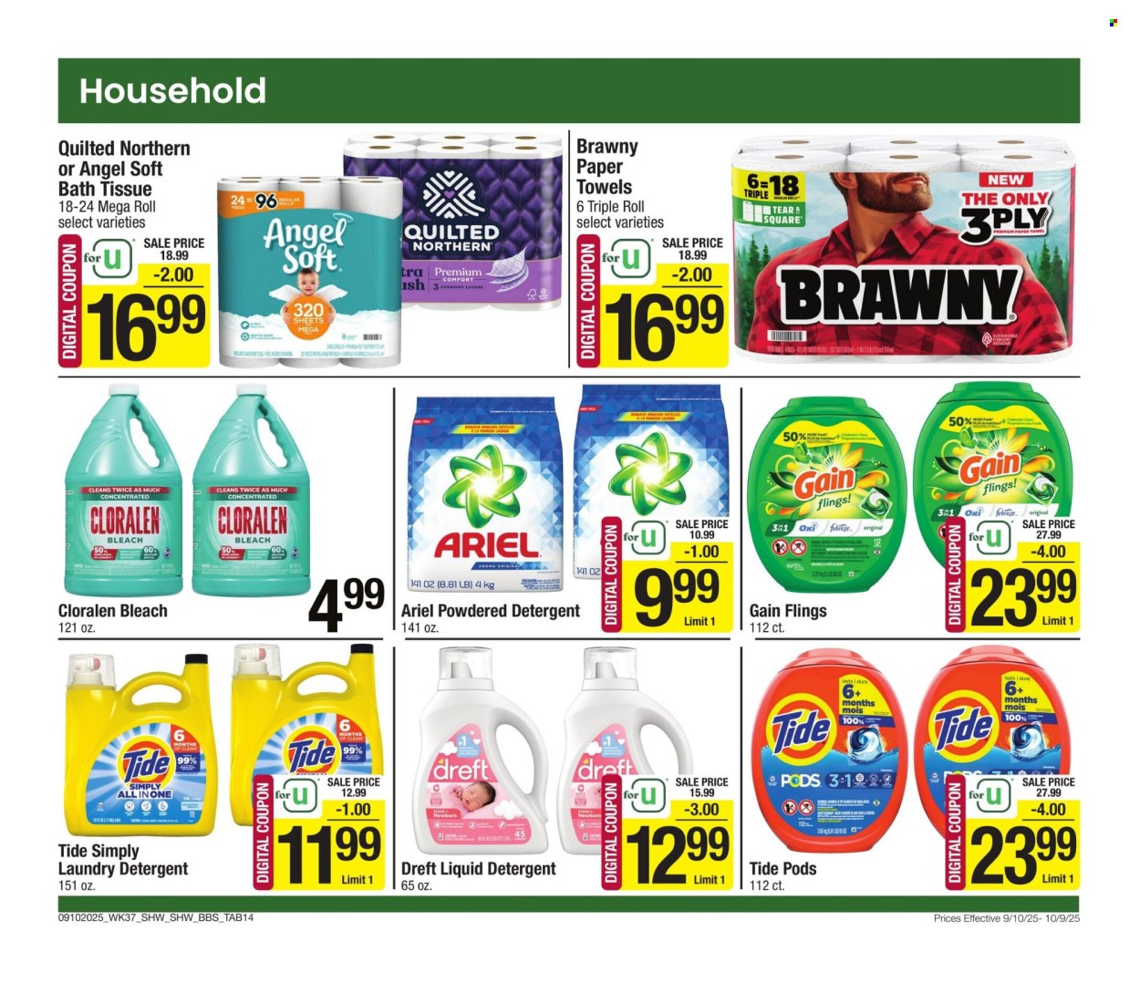 Shaw’s ad - 09/10/2025 - 10/09/2025. Page 14