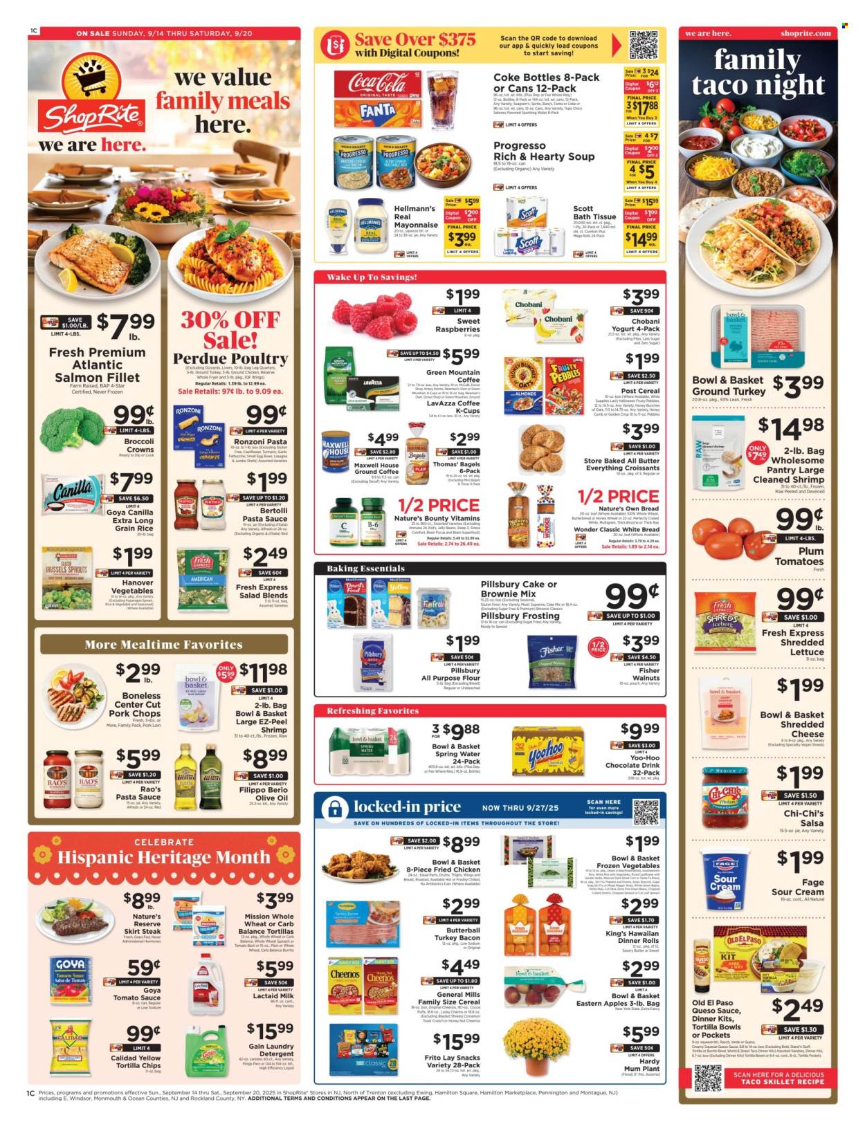 ShopRite ad - 09/14/2025 - 09/20/2025. Page 1