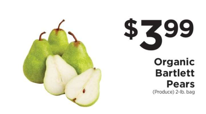 ORGANIC BARTLETT PEARS