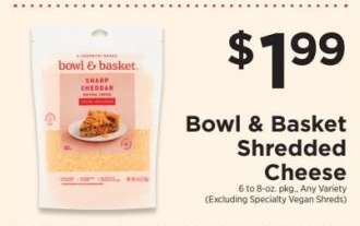 Bowl & Basket Shredded Cheese