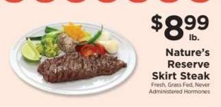 Nature's Reserve Skirt Steak