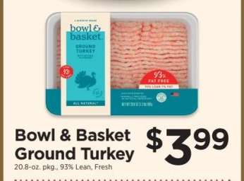 Bowl & Basket Ground Turkey