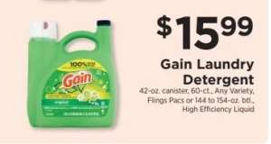 Gain Laundry Detergent