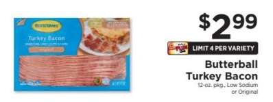 Butterball Turkey Bacon