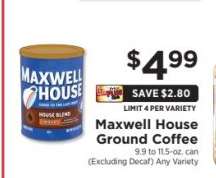 Maxwell House Ground Coffee*