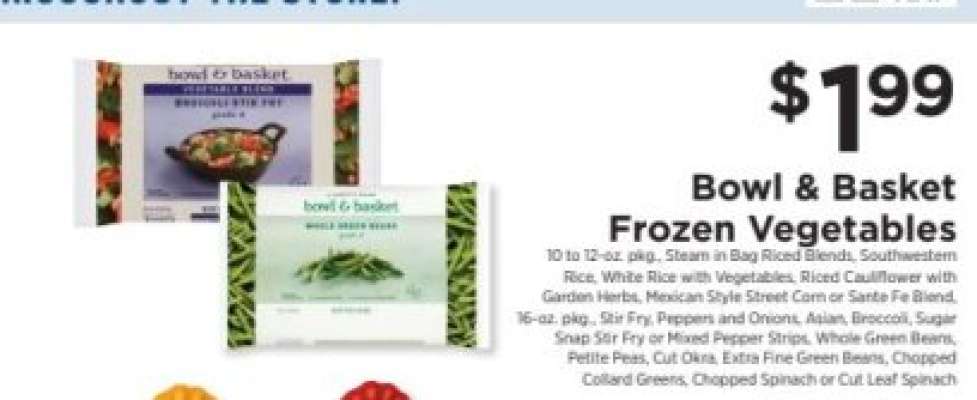 Bowl & Basket Frozen Vegetables