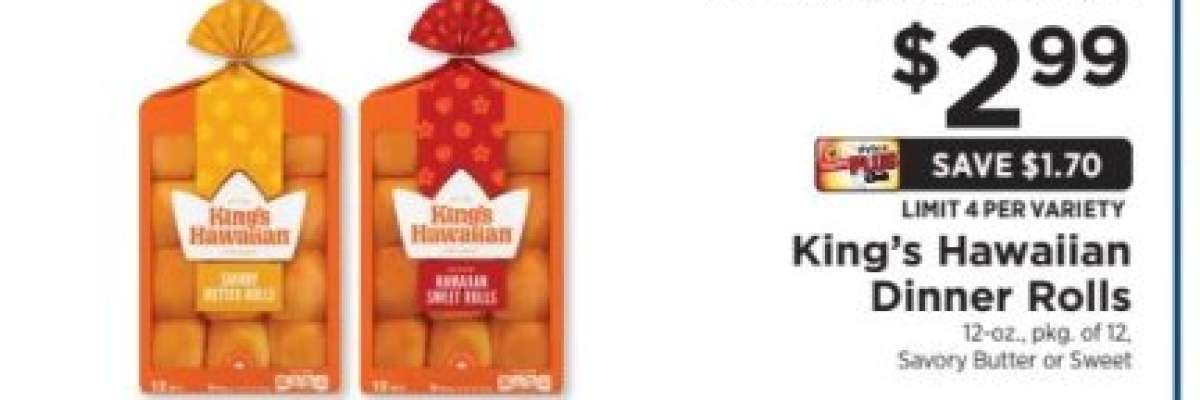 King's Hawaiian Dinner Rolls