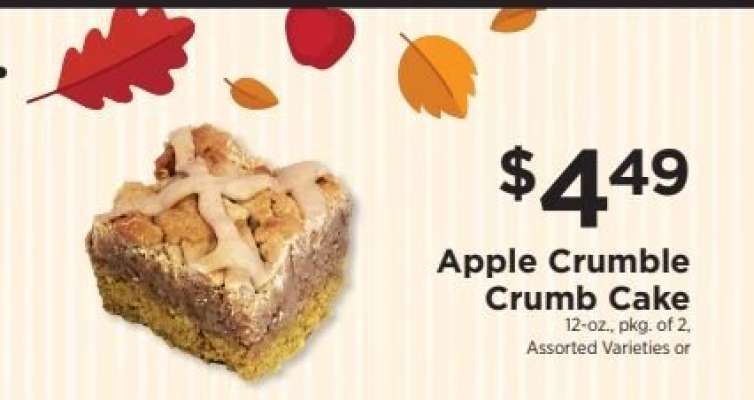 Apple Crumble Crumb Cake