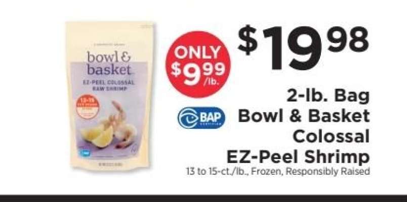 Bowl & Basket Colossal EZ-Peel Shrimp