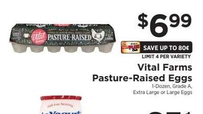 Vital Farms Pasture Raised Eggs